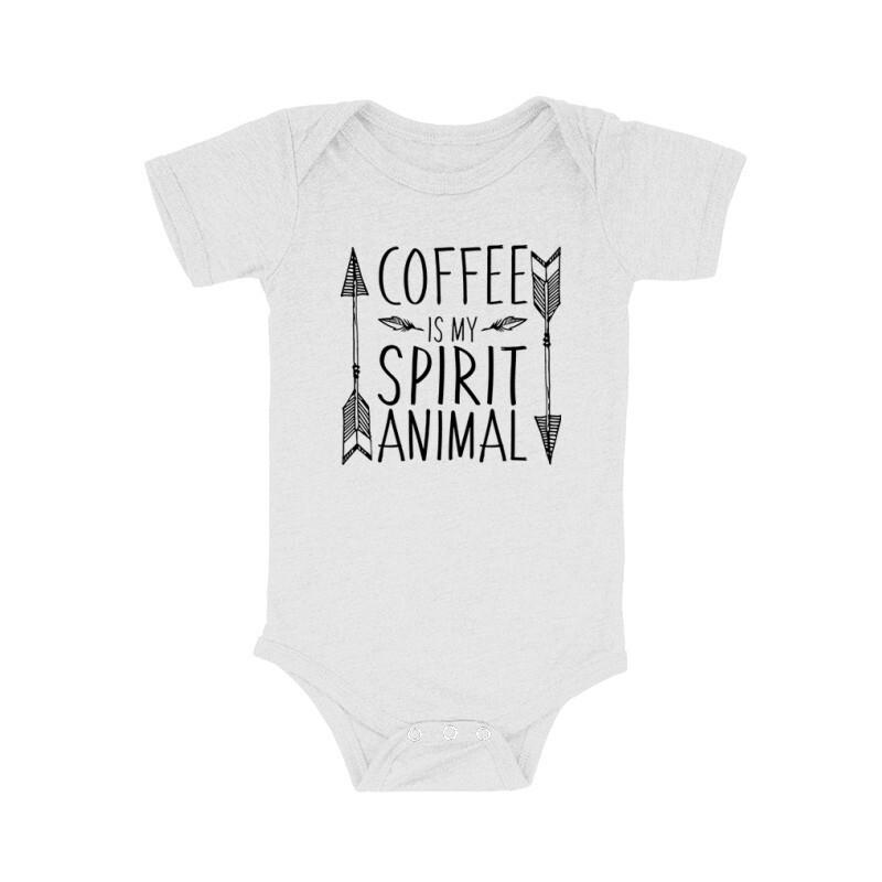 Coffee is My Spirit Bébi body