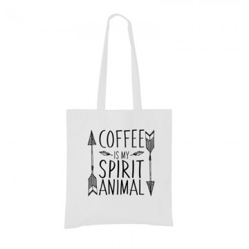 Coffee is My Spirit Bevásárló táska