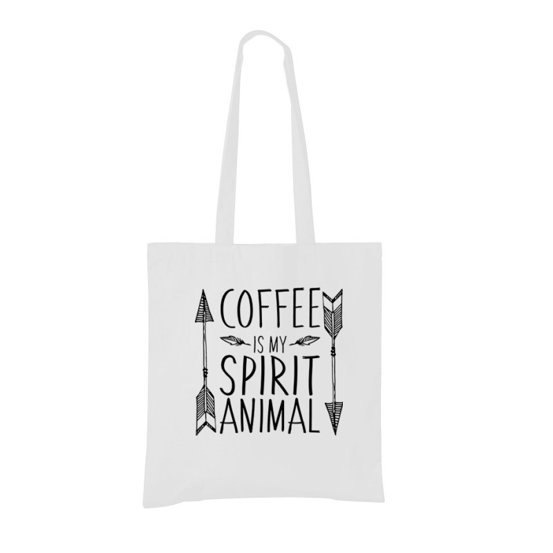 Coffee is My Spirit Bevásárló táska