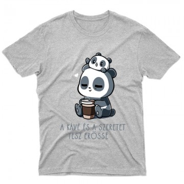 Kávé és Szeretet Férfi póló