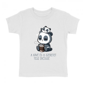 Kávé és Szeretet Gyermek póló