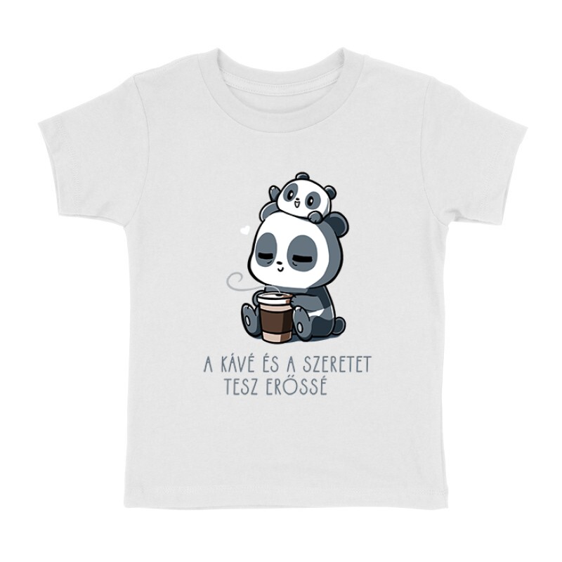 Kávé és Szeretet Gyermek póló