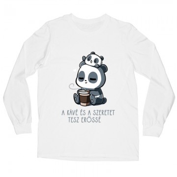 Kávé és Szeretet Hosszú ujjú póló