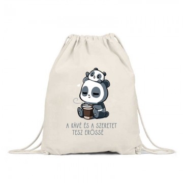 Kávé és Szeretet Tornazsák