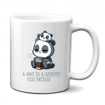 Kávé és Szeretet Bögre