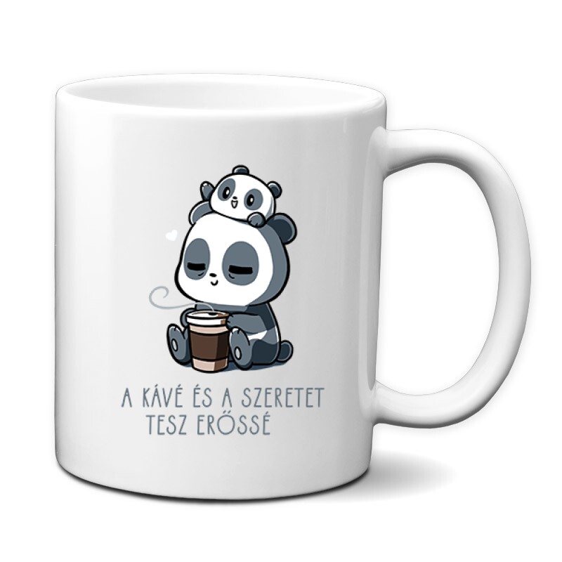 Kávé és Szeretet Bögre