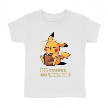 No coffee No Workie Gyermek póló