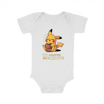 No coffee No Workie Bébi body