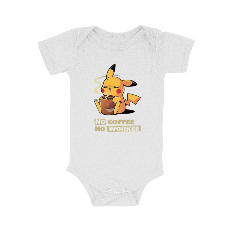No coffee No Workie Bébi body