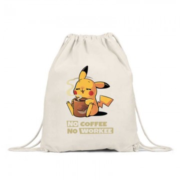 No coffee No Workie Tornazsák