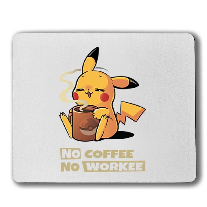 No coffee No Workie Egérpad