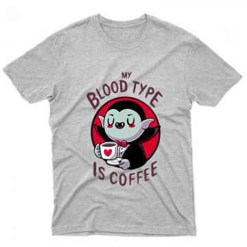 Bloodtype is Coffee Férfi póló