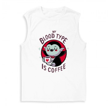 Bloodtype is Coffee Férfi Trikó