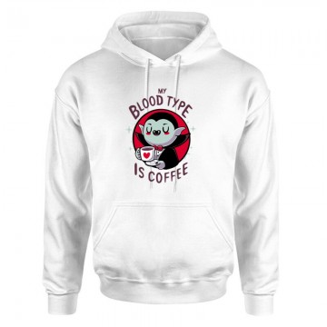 Bloodtype is Coffee Unisex pulóver