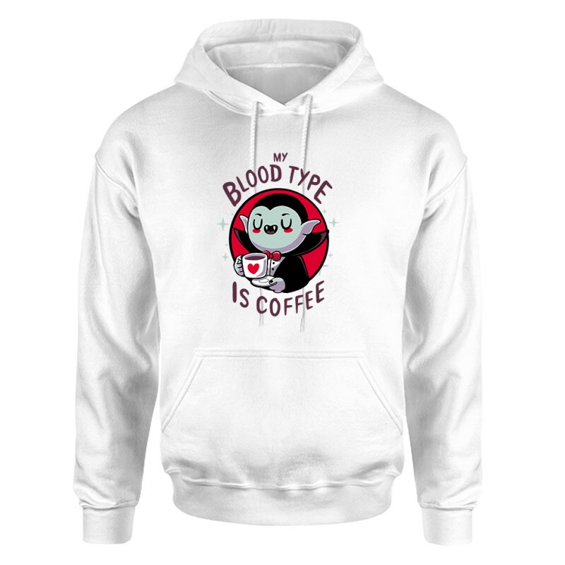 Bloodtype is Coffee Unisex pulóver
