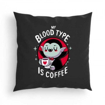 Bloodtype is Coffee Párna
