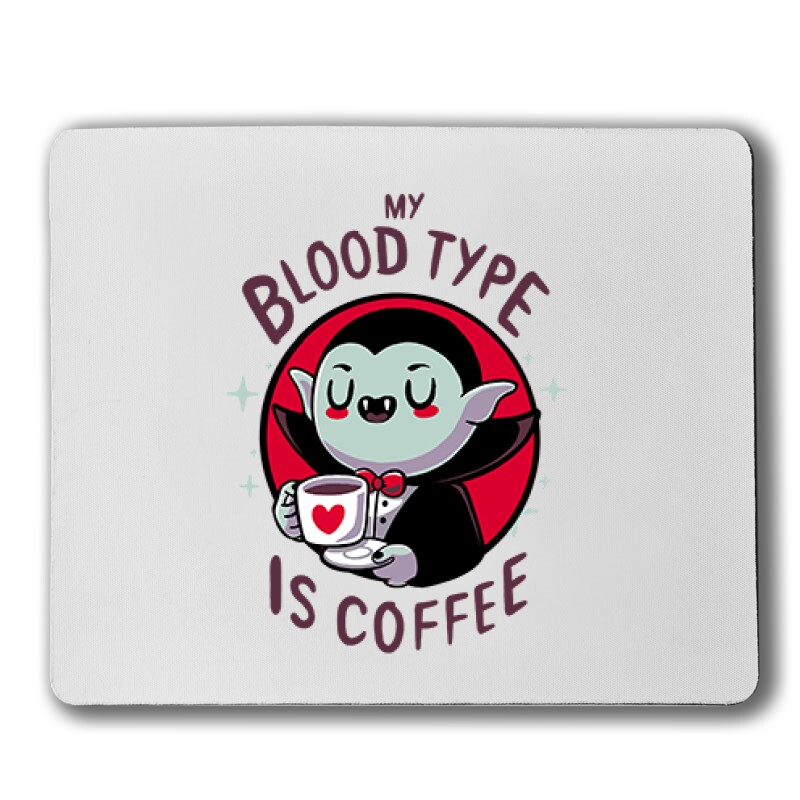 Bloodtype is Coffee Egérpad