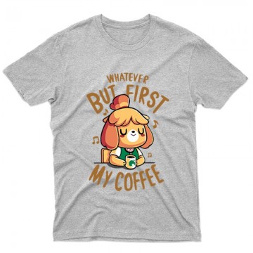 First My Coffee Férfi póló