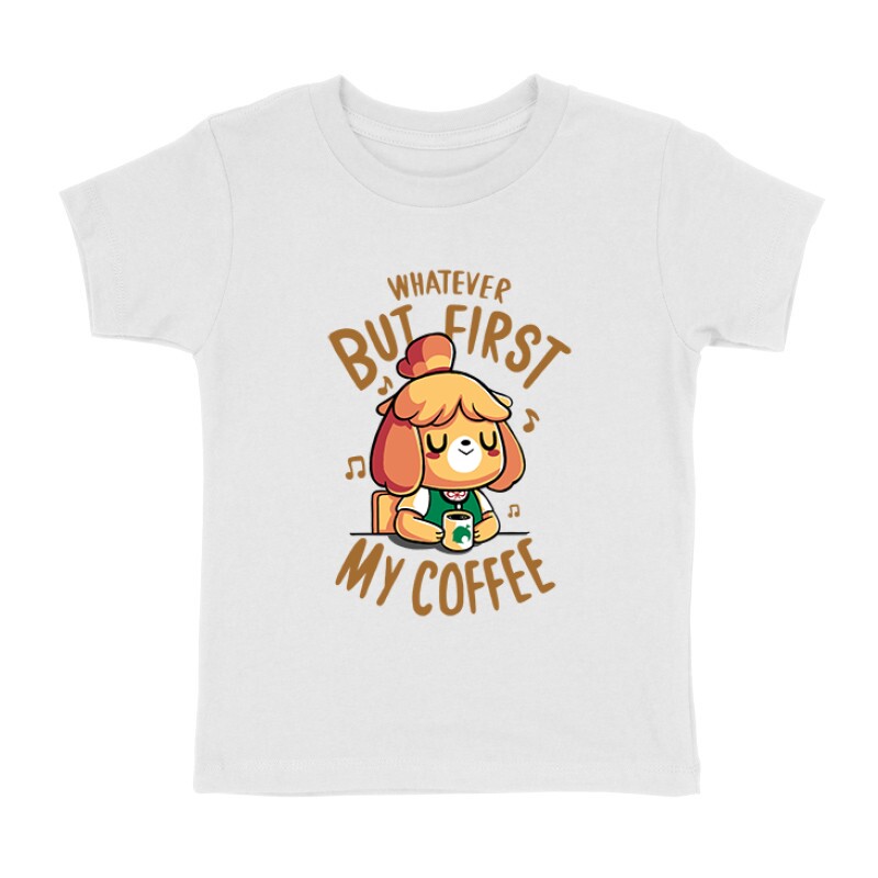 First My Coffee Gyermek póló