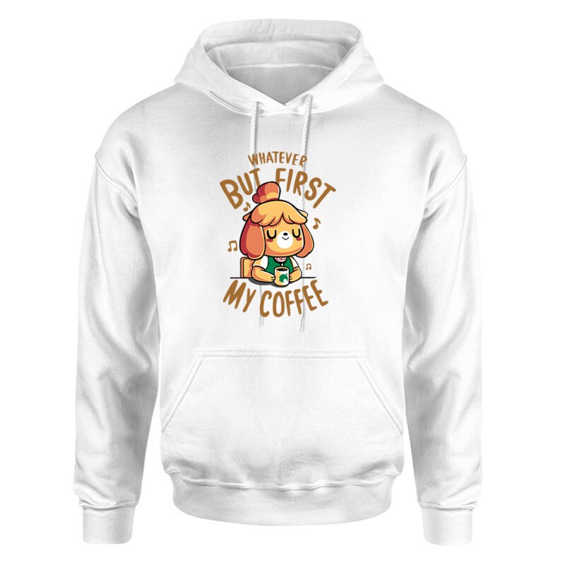 First My Coffee Unisex pulóver