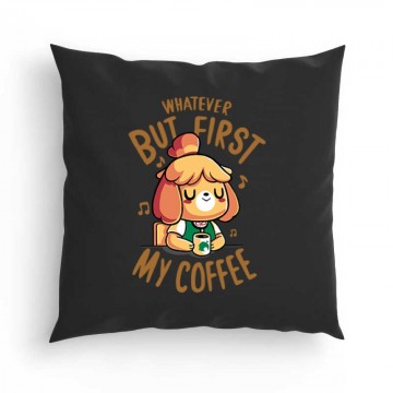 First My Coffee Párna
