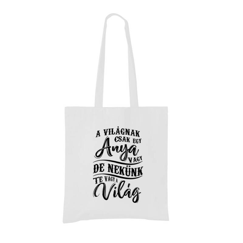 Nekünk Te vagy a Világ Bevásárló táska