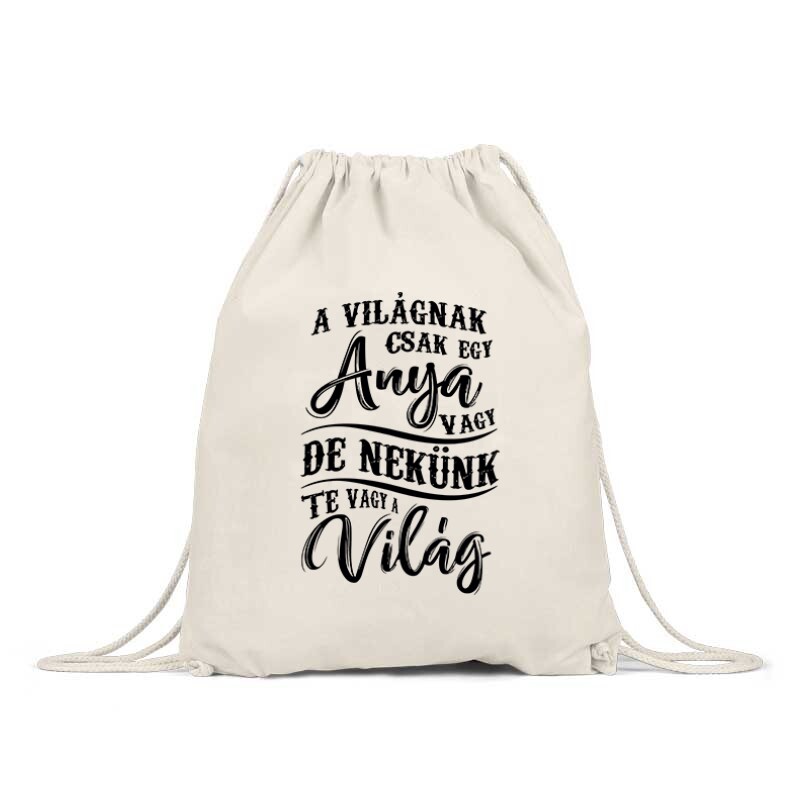 Nekünk Te vagy a Világ Tornazsák