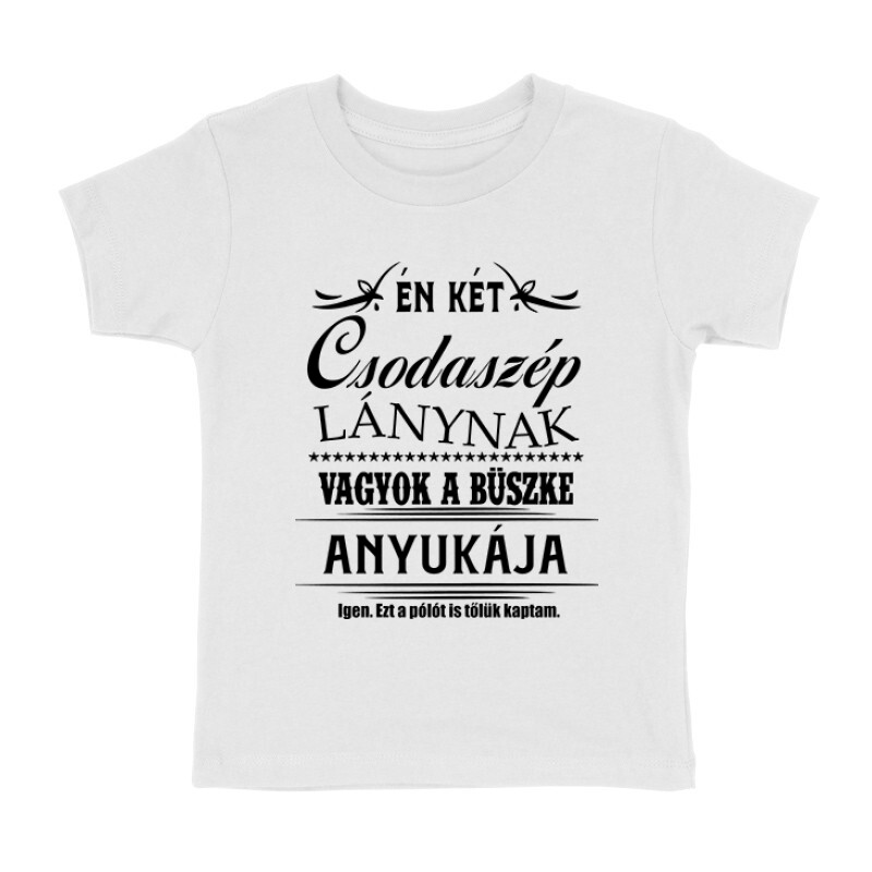 Két Csodaszép Lány Gyermek póló