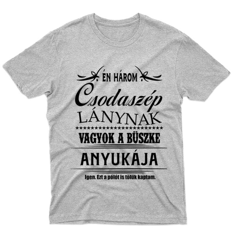 Három Csodaszép Lány Férfi póló