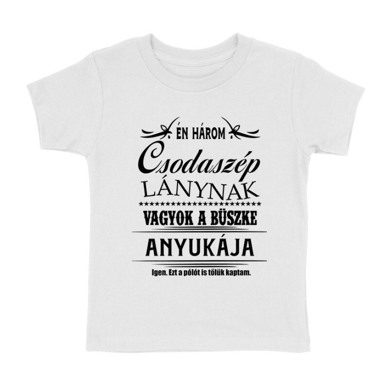 Három Csodaszép Lány Gyermek póló