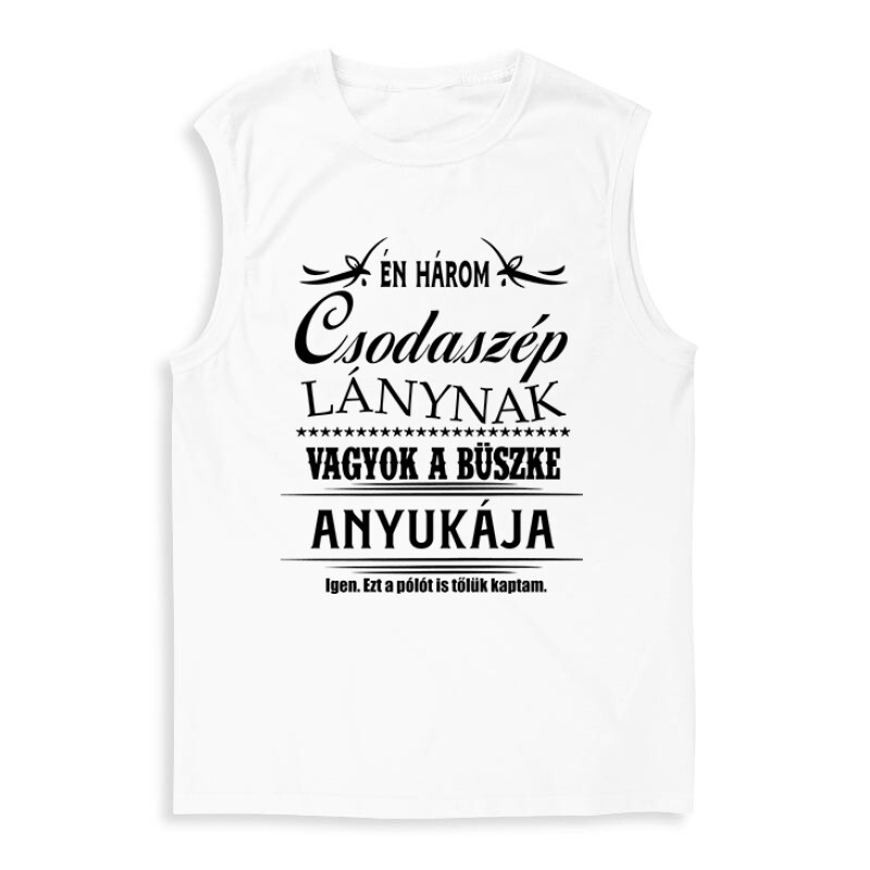 Három Csodaszép Lány Férfi Trikó