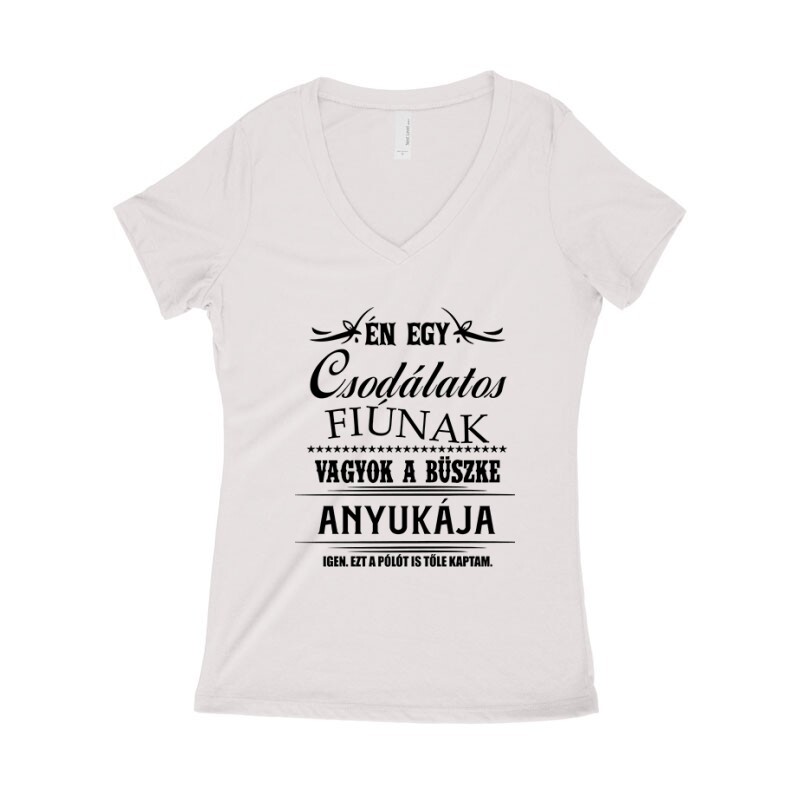 Egy Csodaszép Fiú Női póló V kivágott