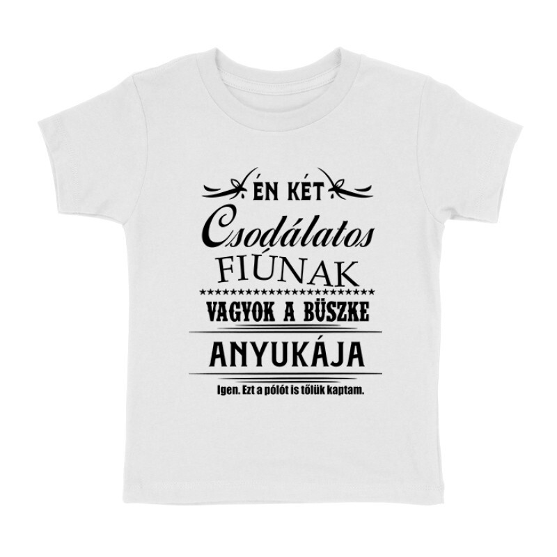 Két Csodaszép Fiú Gyermek póló