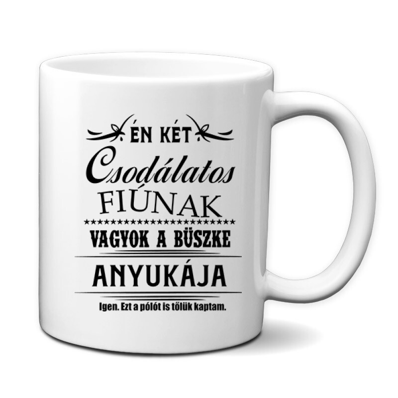 Két Csodaszép Fiú Bögre