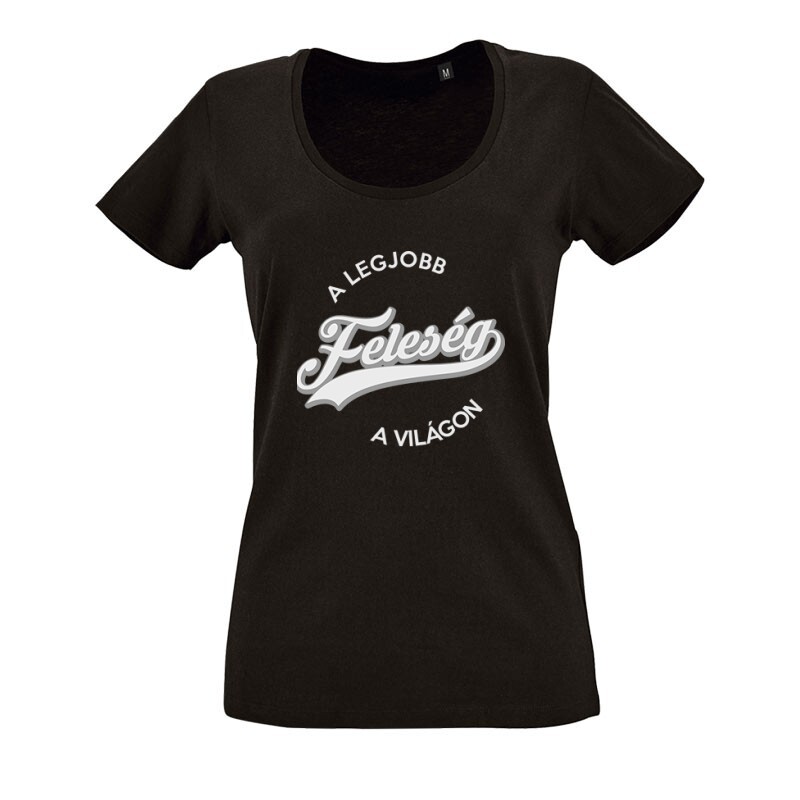 Legjobb Feleség O nyakú női póló