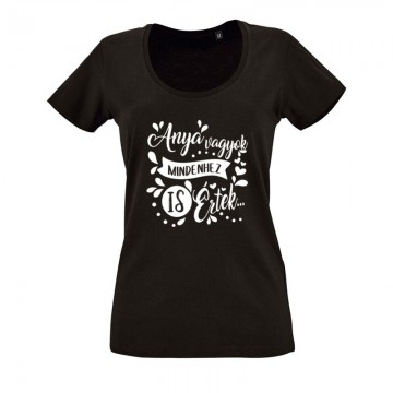 Mindenhez Is Értek O nyakú női póló