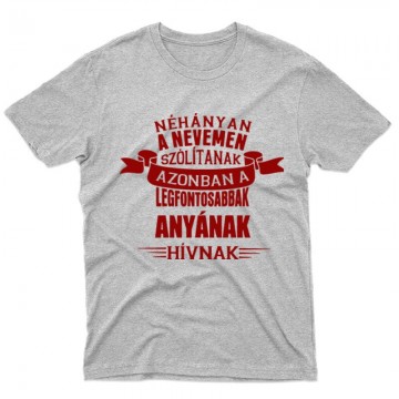 A Legfontosabbak Anyának Hívnak Férfi póló