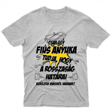 Fiús Anyuka Tudja Férfi póló