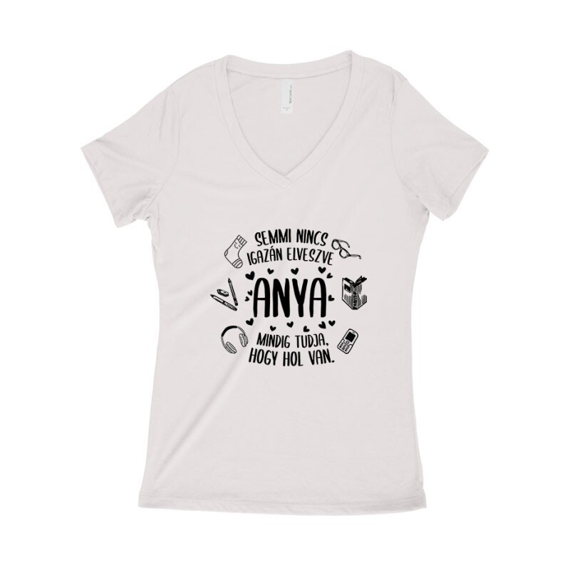 Semmi Sincs Elveszve Női póló V kivágott