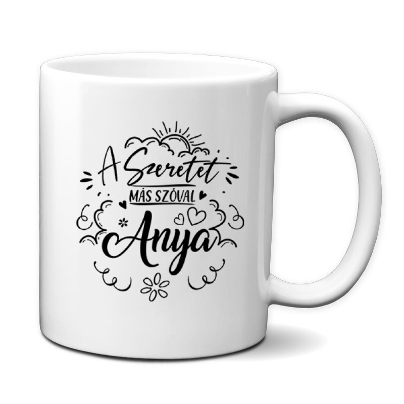 Szeretet Más Szóval Bögre