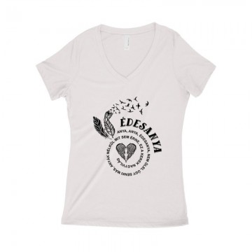Édesanya Női póló V kivágott