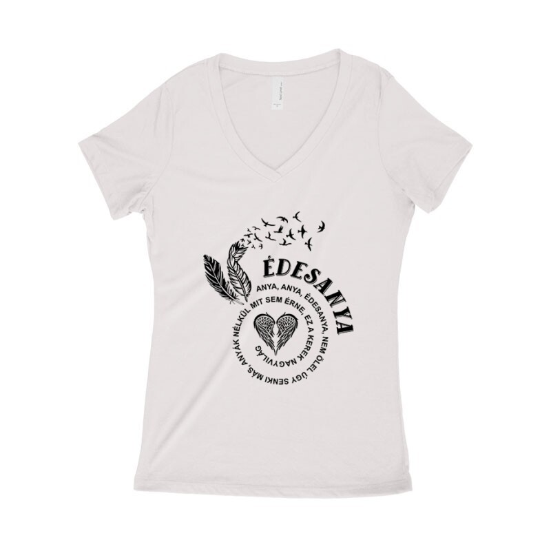 Édesanya Női póló V kivágott