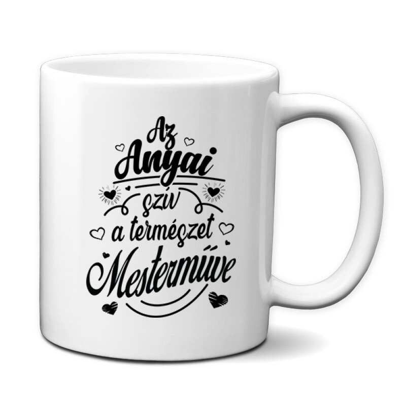 Anyai Szív Bögre