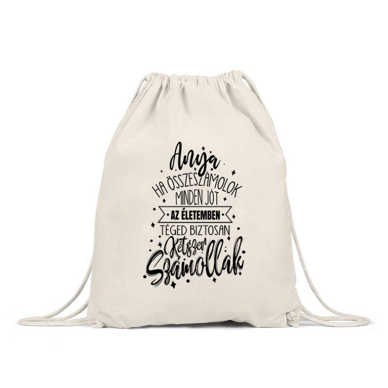 Téged Kétszer Számollak Tornazsák