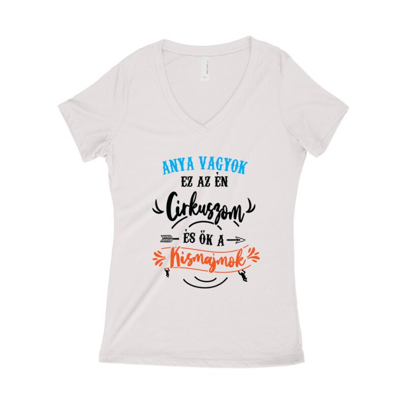 Az Én Cirkuszom Női póló V kivágott