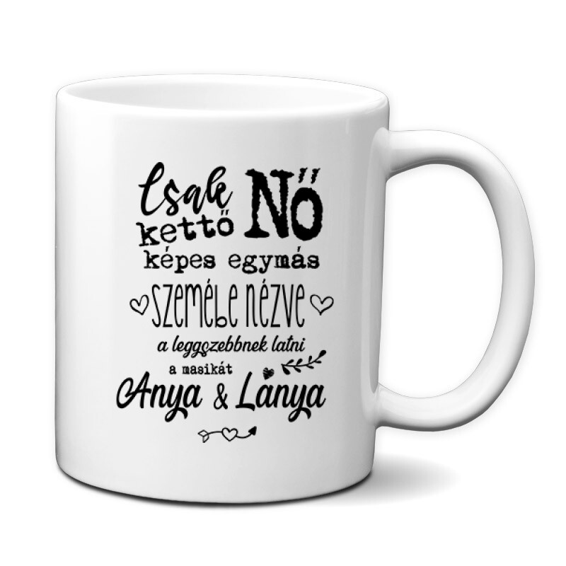 Csak Kettő Nő Bögre