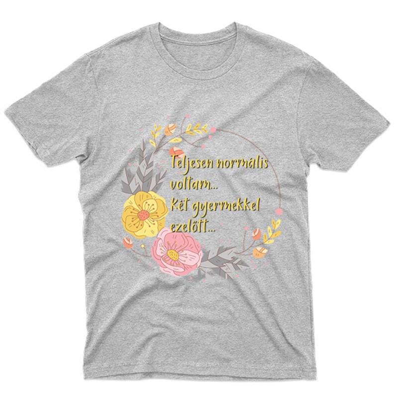 Két Gyermekkel Ezelőtt Férfi póló