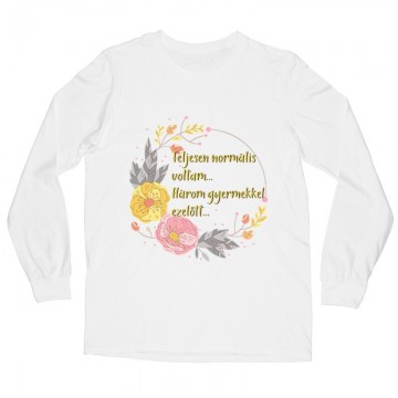 Három Gyermekkel Ezelőtt Hosszú ujjú póló