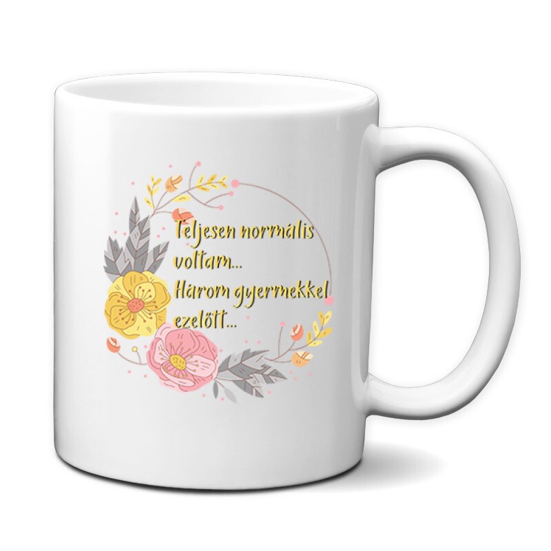 Három Gyermekkel Ezelőtt Bögre