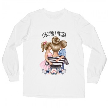 Legjobb Anyuka Hosszú ujjú póló